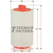 Воздушный фильтр TECNECO FILTERS OKCZ4 P 4FF27 Mini Clubman (R55) 1 Универсал 2.0 Cooper SD 136 л.с. 2011 – 2014 AR1287-S