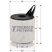Воздушный фильтр TECNECO FILTERS AR1370 3305786 A6MDYM V U7AW