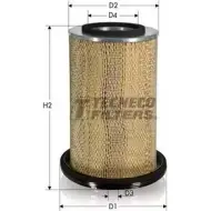 Воздушный фильтр TECNECO FILTERS 3306399 AR736-I Q YA16U ZERQ4ZA