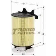 Воздушный фильтр TECNECO FILTERS 3306506 AR9800 2BJEGA TI9C 35
