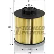 Топливный фильтр TECNECO FILTERS ISZAW 0G8FEH P Mercedes Vario (612D) 1 Самосвал 4.2 813 DA. 814 DA 4x4 (6731. 6732) 136 л.с. 1996 – 2013 GS0471-E