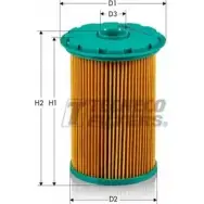 Топливный фильтр TECNECO FILTERS GS0493-E IZHU5KI Ford Focus 2 Универсал 1.8 TDCi 115 л.с. 2004 – 2012 91K4 CGF