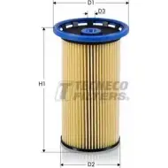 Топливный фильтр TECNECO FILTERS 3306953 G2GLD 18 GA59L GS08008-E