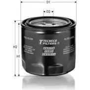 Топливный фильтр TECNECO FILTERS 3307044 5F4AA GS4766 FD K1RW