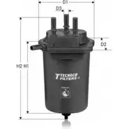 Топливный фильтр TECNECO FILTERS BRSH B 3PUK8 GS9946-P 3307121
