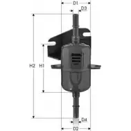 Топливный фильтр TECNECO FILTERS IN29 V8 XSLBZ NAMKC0K Fiat Palio (178) 1 Хэтчбек 1.0 61 л.с. 1996 – 2003
