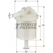 Топливный фильтр TECNECO FILTERS ZARJZ32 Mitsubishi Colt 5 (CJ, CP) Хэтчбек 1.5 16V (CJ2A) 94 л.с. 1999 – 2003 IN4143 5X8 MY69