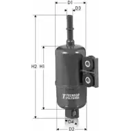 Топливный фильтр TECNECO FILTERS 3307184 IN9750 1MV 97 43WLVW6