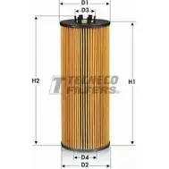 Масляный фильтр TECNECO FILTERS 3307224 OL0125-E XHMJEZ 2 IIPU