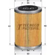 Масляный фильтр TECNECO FILTERS TD4NTN OL0202-E YC 2117 3307233