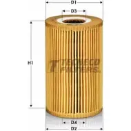 Масляный фильтр TECNECO FILTERS OL0207-E E58 0A 3307238 BM97Y