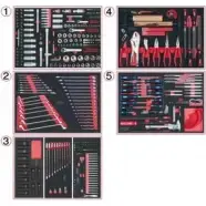 Набор инструментов KS TOOLS WC P3CA1 713.0398 S3NPR 3319039