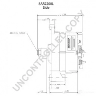 Генератор PRESTOLITE ELECTRIC 1 10-460 8ar2200l 2816212 7CVRYN - Изображение 5