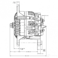 Генератор PRESTOLITE ELECTRIC 2816389 U J6ATSE avi147j3110hd 5052629094316 - Изображение 4