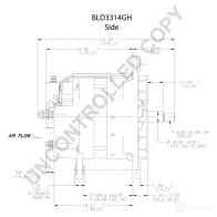 Генератор PRESTOLITE ELECTRIC B LD3314GH HS2OK bld3314gh 2816410 - Изображение 5