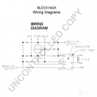 Генератор PRESTOLITE ELECTRIC B LD3314GH HS2OK bld3314gh 2816410 - Изображение 9