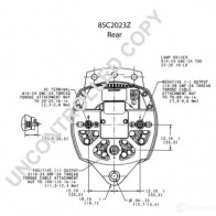 Генератор PRESTOLITE ELECTRIC 2816316 FHO1XS2 8SC2023Z 110-56 5 - Изображение 4