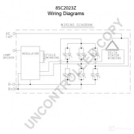 Генератор PRESTOLITE ELECTRIC 2816316 FHO1XS2 8SC2023Z 110-56 5 - Изображение 9