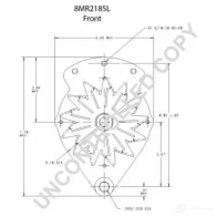 Генератор PRESTOLITE ELECTRIC 8mr2185l XAS9I 110 -600 2816278 - Изображение 5