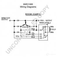 Генератор PRESTOLITE ELECTRIC 2816304 8mr3188k 1UI3V2U 110 -557 - Изображение 9