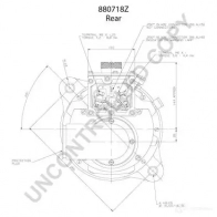 Генератор PRESTOLITE ELECTRIC 5052629012594 2816183 880718z ZQWBYU 0 - Изображение 2