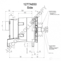 Генератор PRESTOLITE ELECTRIC 2814651 1277a650 MJM5HN D 5052629001871 - Изображение 4