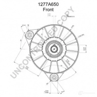 Генератор PRESTOLITE ELECTRIC 2814651 1277a650 MJM5HN D 5052629001871 - Изображение 5