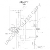 Генератор PRESTOLITE ELECTRIC 110- 446 8lha3071p MHX87NG 2816247 - Изображение 5