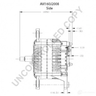Генератор PRESTOLITE ELECTRIC A16020 8 avi160j2008 F9MDBD 2816401 - Изображение 5