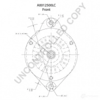 Генератор PRESTOLITE ELECTRIC 2V1QCUX 2500 LC a0012500lc 2816358 - Изображение 3