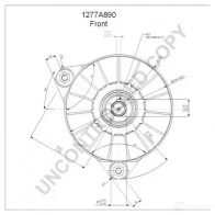 Генератор PRESTOLITE ELECTRIC 1277a890 APXI I0W 5052629085109 1423465218 - Изображение 3