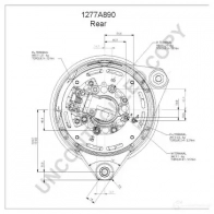 Генератор PRESTOLITE ELECTRIC 1277a890 APXI I0W 5052629085109 1423465218 - Изображение 4