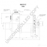 Генератор PRESTOLITE ELECTRIC 2816175 5052629002472 C4EQT LM 880701z - Изображение 2