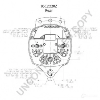 Генератор PRESTOLITE ELECTRIC 2816315 8sc2020z 3 6F4TR7 5052629013317 - Изображение 4