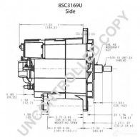 Генератор PRESTOLITE ELECTRIC 5052629002786 2816337 X2 Y74NT 8sc3169u - Изображение 5
