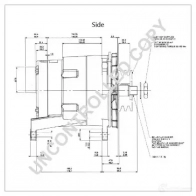Генератор PRESTOLITE ELECTRIC 2814652 1277a670 MIN5 Z 5052629001888 - Изображение 4