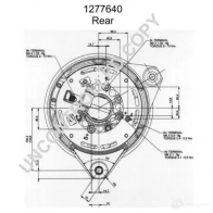 Генератор PRESTOLITE ELECTRIC 2814635 5052629000003 1277640 QS HRN - Изображение 6