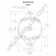 Генератор PRESTOLITE ELECTRIC 5052629087691 bld2301gh Y8N PX 1423465791 - Изображение 3