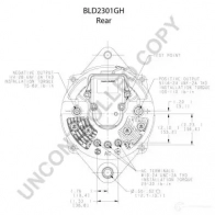 Генератор PRESTOLITE ELECTRIC 5052629087691 bld2301gh Y8N PX 1423465791 - Изображение 4