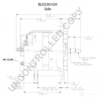 Генератор PRESTOLITE ELECTRIC 5052629087691 bld2301gh Y8N PX 1423465791 - Изображение 5