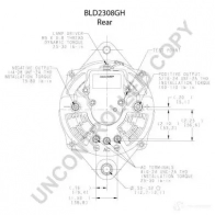 Генератор PRESTOLITE ELECTRIC S HX3KC 2816408 bld2308gh 5052629002892 - Изображение 4