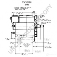 Генератор PRESTOLITE ELECTRIC 110-31 6 CJQTRB2 8sc3019u 2816322 - Изображение 5
