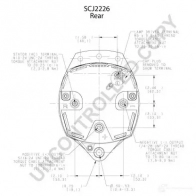 Генератор PRESTOLITE ELECTRIC scj2226 1400509370 5052629017070 P AUVB - Изображение 7