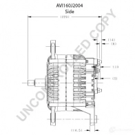 Генератор PRESTOLITE ELECTRIC 447SI avi160j2004 A16 0204 2816400 - Изображение 5