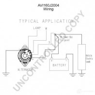 Генератор PRESTOLITE ELECTRIC 447SI avi160j2004 A16 0204 2816400 - Изображение 9
