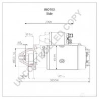 Стартер PRESTOLITE ELECTRIC JXCTR HK 2815906 860103 5052629000225 - Изображение 3
