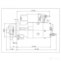 Стартер PRESTOLITE ELECTRIC 5052629092442 m100r2015se 2816433 78 7I6G - Изображение 5
