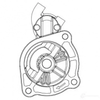 Стартер PRESTOLITE ELECTRIC 8QXPRY8 1424772890 m81r2501 M813 01