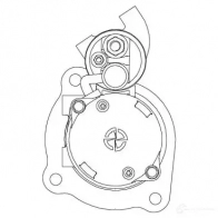 Стартер PRESTOLITE ELECTRIC 8QXPRY8 1424772890 m81r2501 M813 01 - Изображение 2