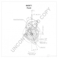 Стартер PRESTOLITE ELECTRIC 2816046 C1WF ZN 5052629087882 860871 - Изображение 1